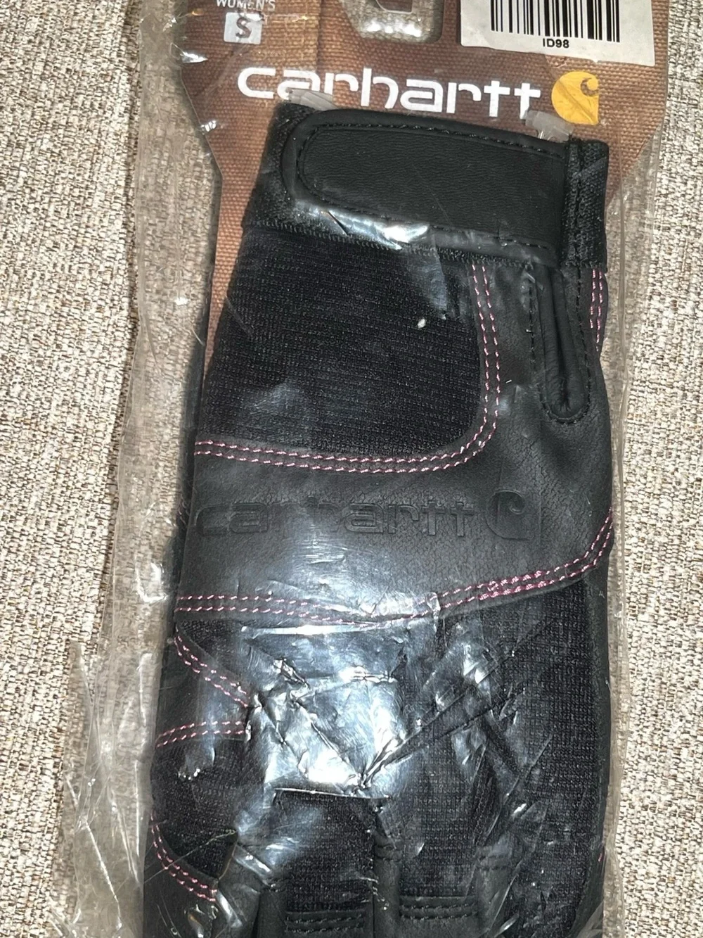 Carhartt Women's Black high Dexterity gloves size small